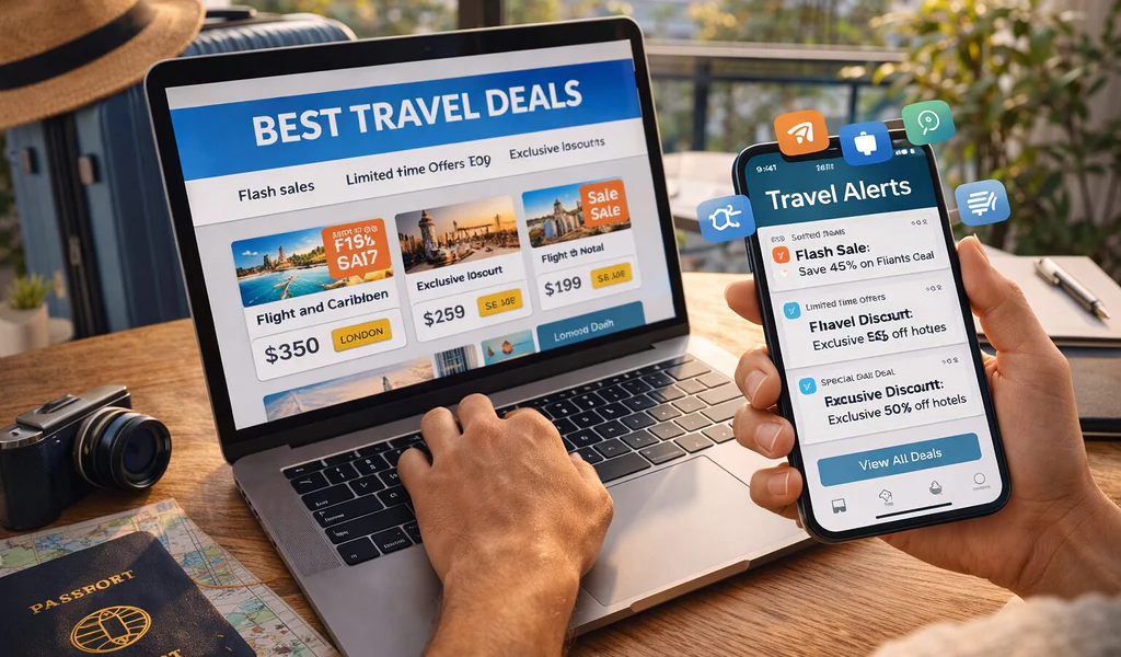 Price Comparison Guide 2026 showing how travelers and shoppers can compare prices, discover affordable options, identify the best deals, and save money on travel, hotels, resorts, flights, products, and online purchases. The guide explains practical price comparison strategies, deal-finding methods, seasonal discounts, special offers, and ways to evaluate total costs before making a purchase or booking. It is designed for budget-conscious travelers and smart shoppers who want to make informed decisions while getting better value for their money in 2026.
